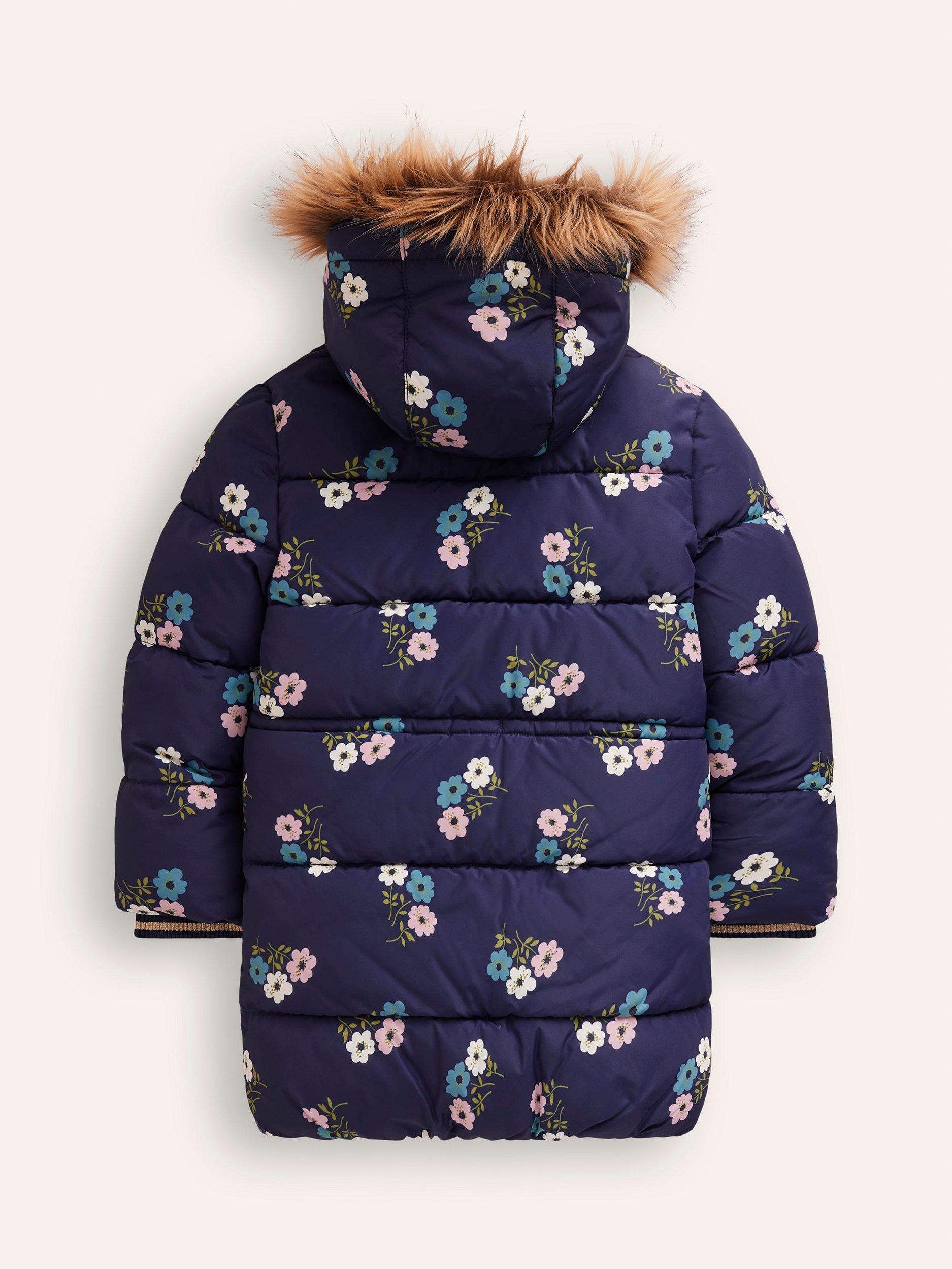 Floral padded coat online