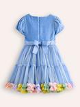 Mini Boden Kids' Beth Velvet Bodice Tulle Dress