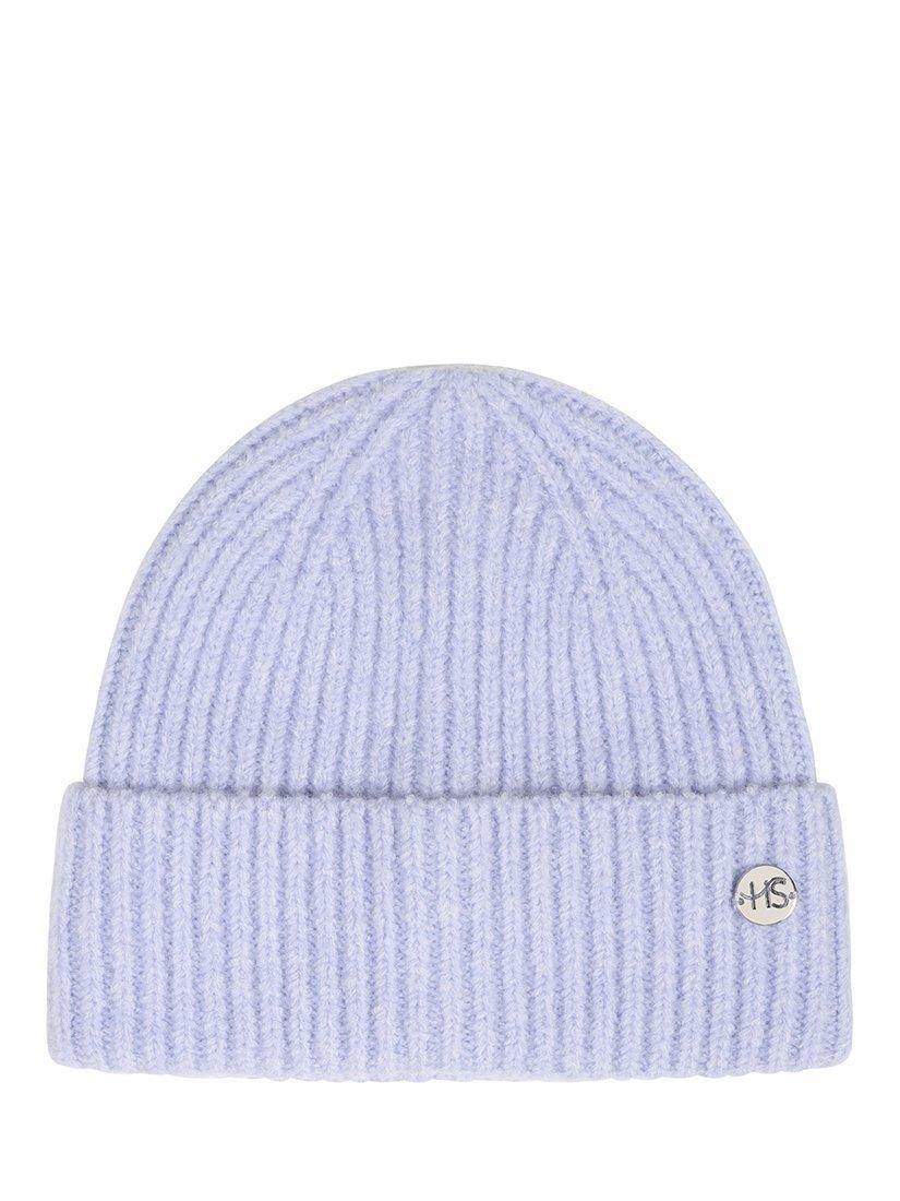 Product image 2 of 4, which shows HotSquash Ribbed Beanie Hat, Lilac