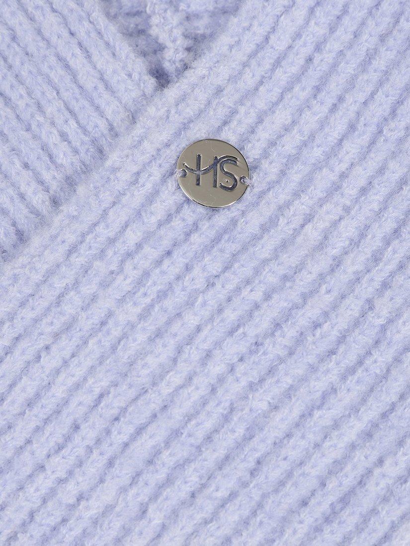 Product image 2 of 3, which shows HotSquash Ribbed Snood, Lilac