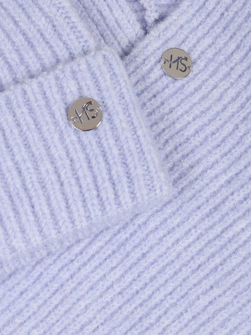 Product image 3 of 3, which shows HotSquash Ribbed Snood, Lilac