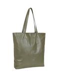 HotSquash Soft Leather Shopper Bag, Khaki
