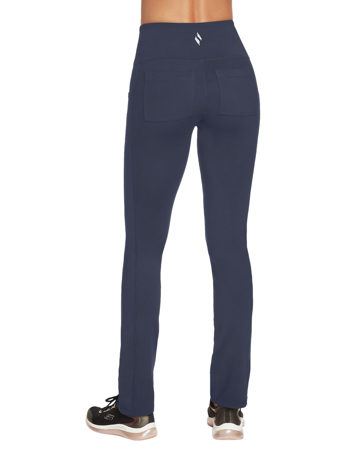 Product image 2 of 3, which shows Skechers Women's GO WALK Joy Trousers, Navy, S