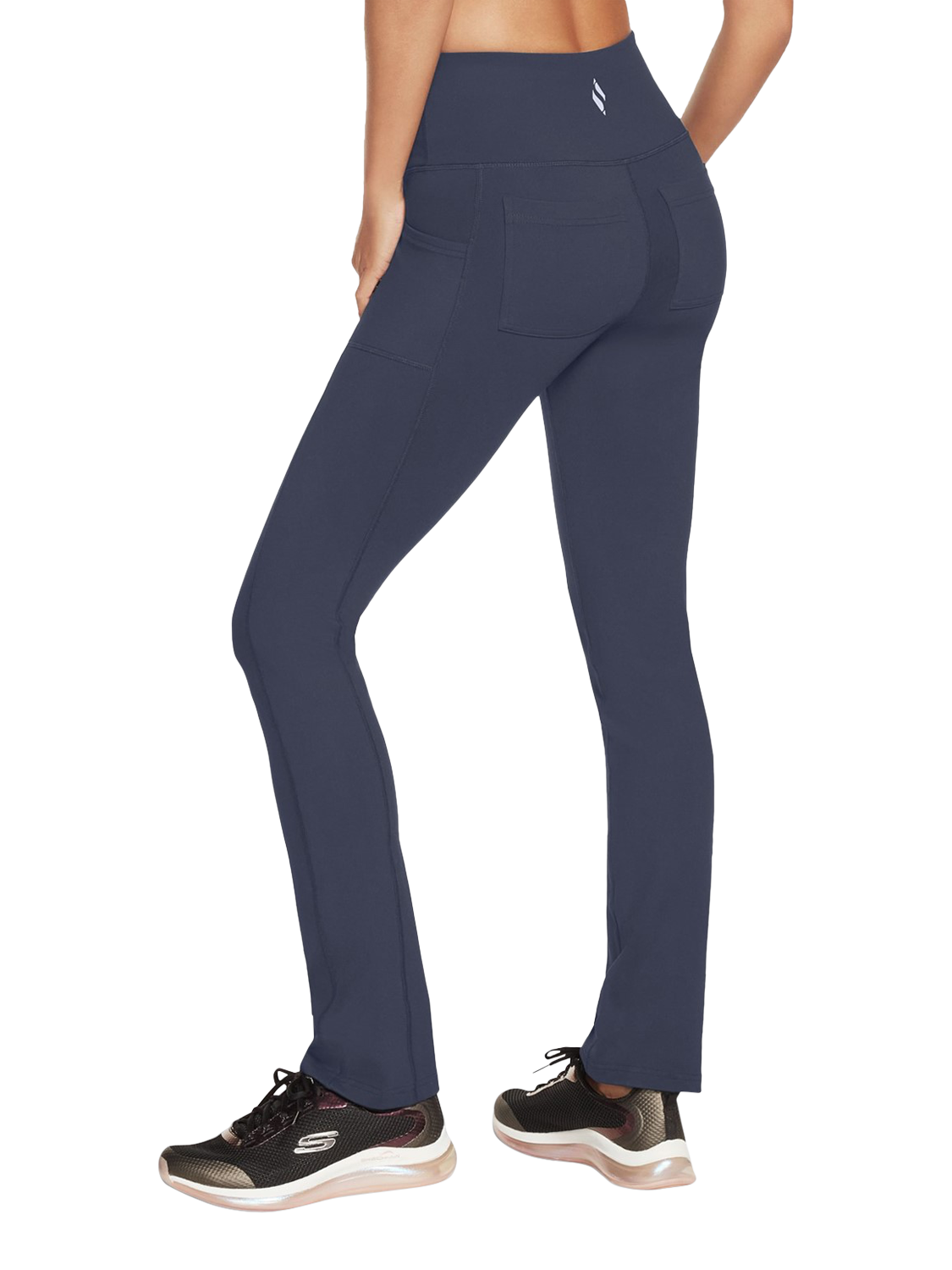 Product image 3 of 3, which shows Skechers Women's GO WALK Joy Trousers, Navy, S