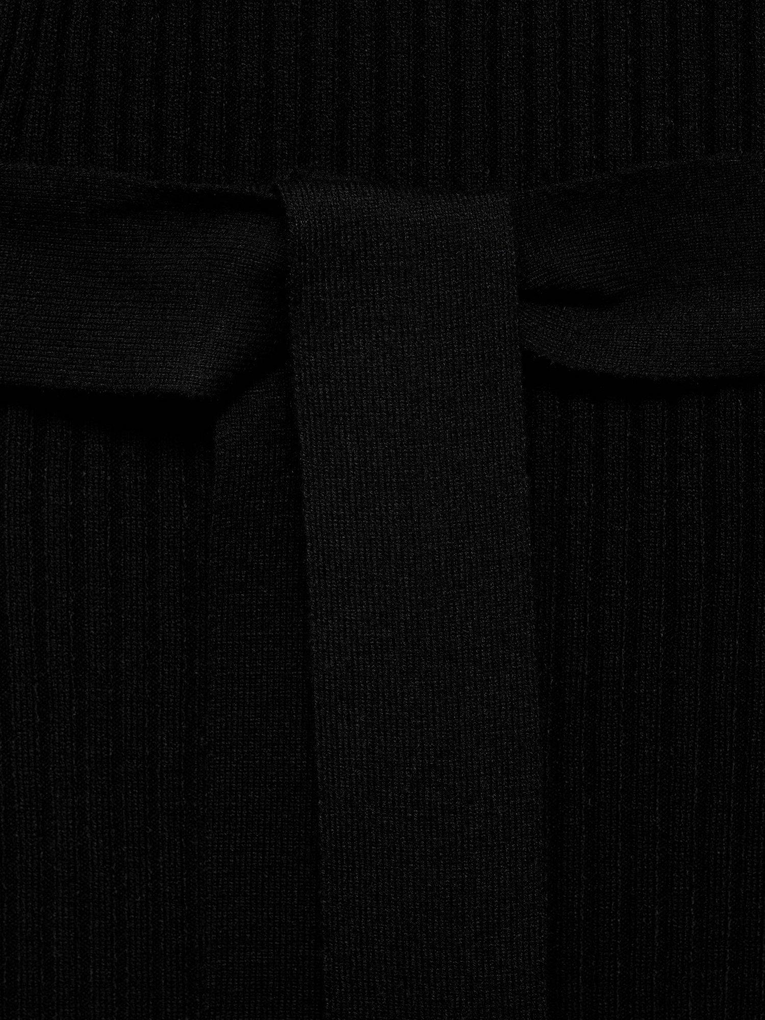 Product image 5 of 7, which shows Mango Goleto Off Shoulder Dress, Black, 8