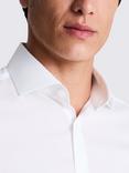 Moss Slim Fit Poplin Shirt, White