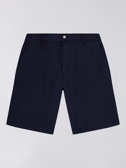 Edwin Gangis Brushed Cotton Shorts, Maritime Blue, Maritime Blue