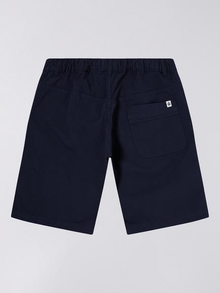Edwin Gangis Brushed Cotton Shorts, Maritime Blue - view 2, Maritime Blue