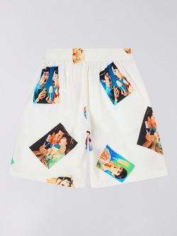 Edwin Aisukurimu Cotton Shorts, Multicolor - view 2, Multicolor