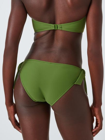 John Lewis Marlin Bunny Tie Bikini Bottoms - view 2, Green