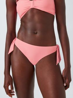 John Lewis Marlin Bunny Tie Bikini Bottoms, Pink