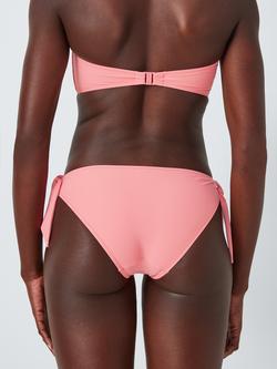 John Lewis Marlin Bunny Tie Bikini Bottoms - view 2, Pink