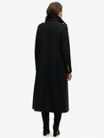 Superdry Double Breasted Wool Blend Coat