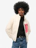 Superdry Borg Jacket, White
