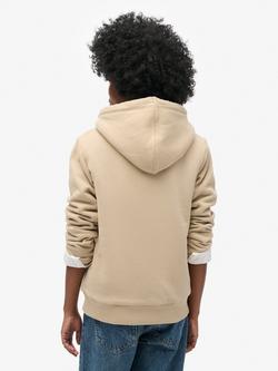 Superdry Borg Lined Zip Hoodie, Cobblestone Grey - view 2, Cobblestone Grey