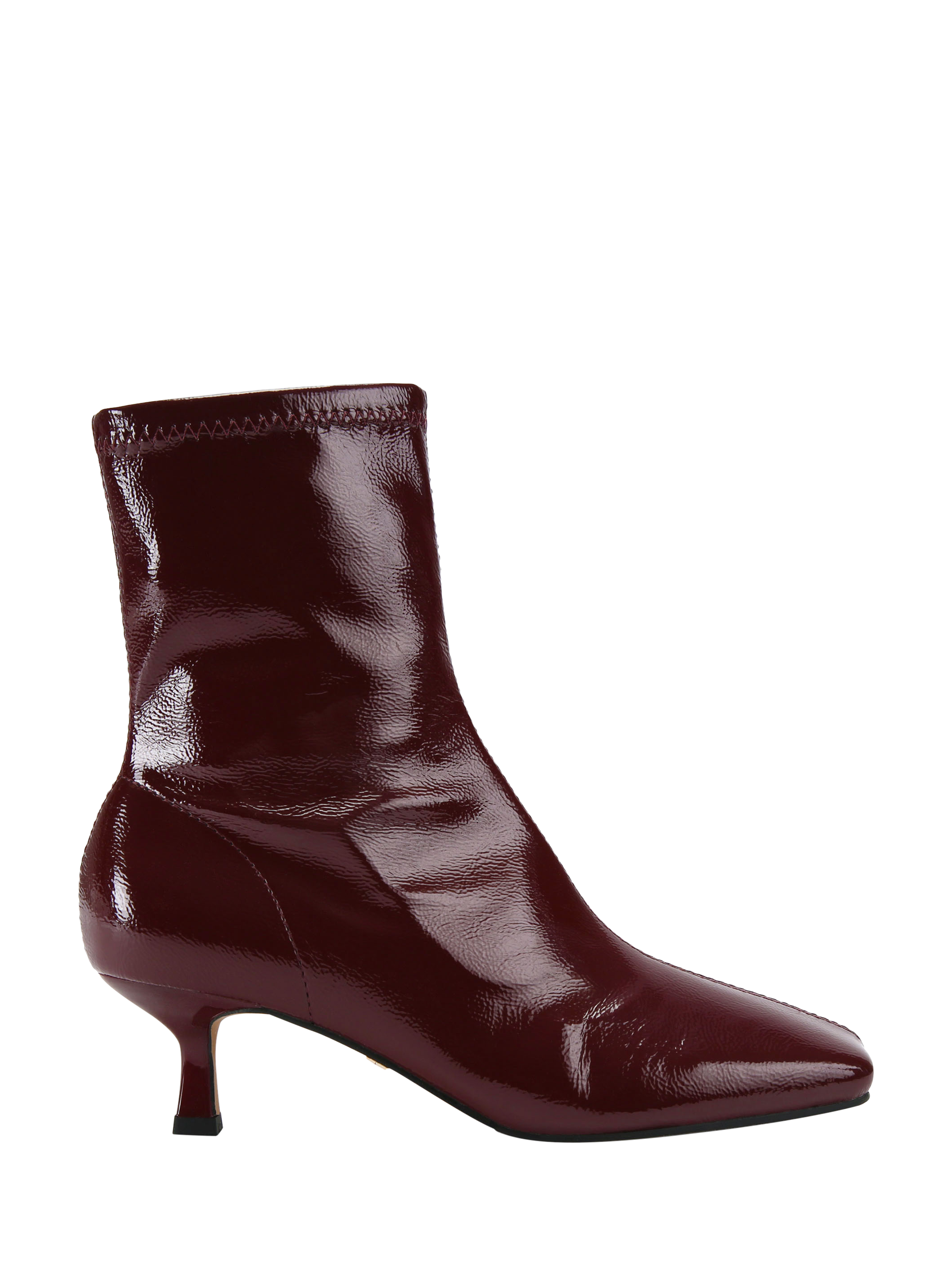 KG Kurt Geiger Tact Ankle Boots, Red Wine