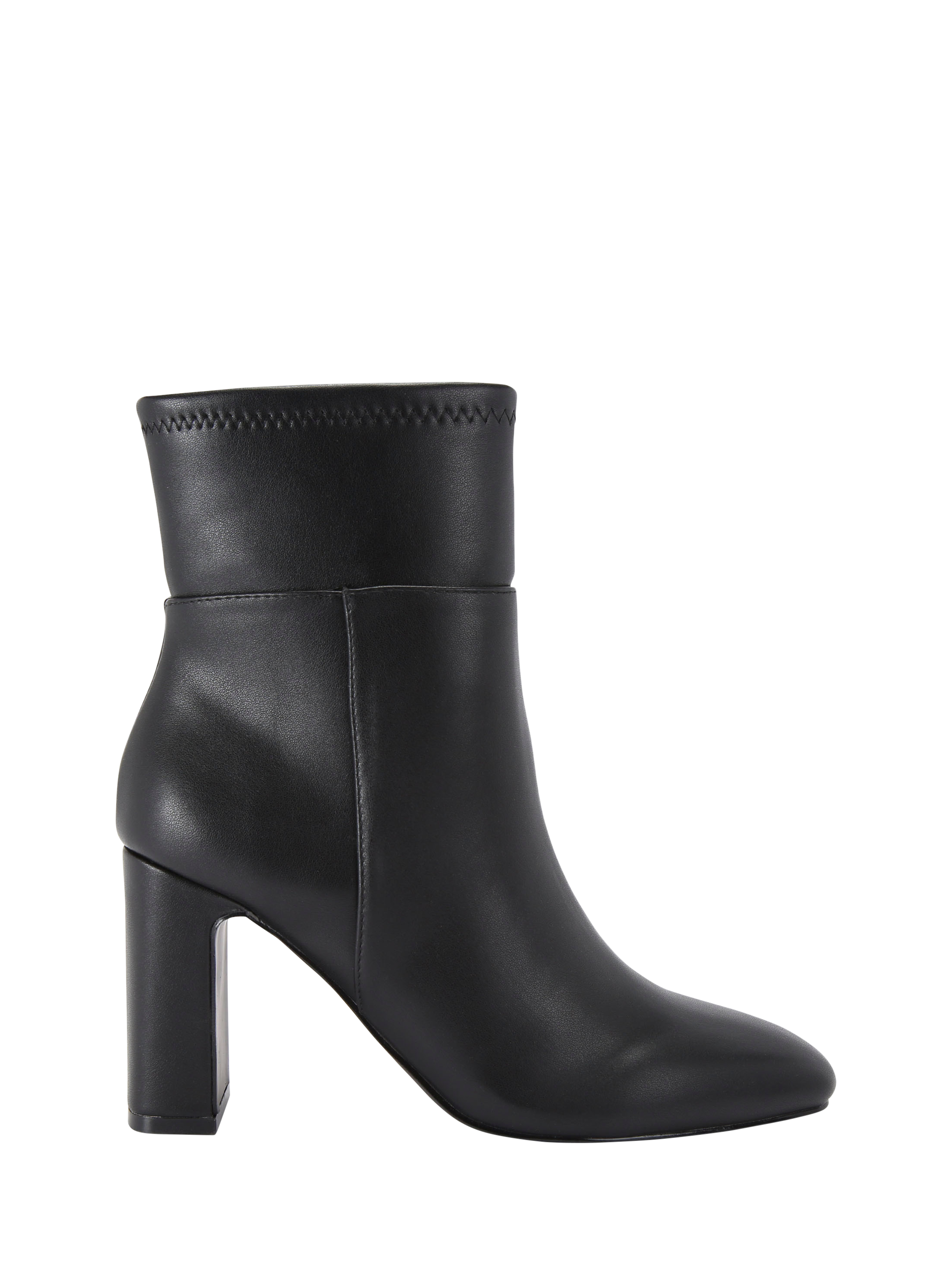 KG Kurt Geiger Titan Block Heeled Ankle Boots Black