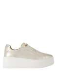 KG Kurt Geiger Leader Laceless Trainers, Gold