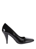 KG Kurt Geiger Samara Patent Square Heeled Courts