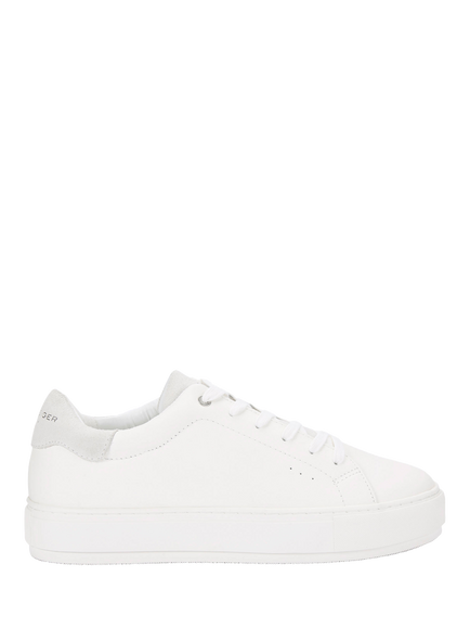 Kurt Geiger London Laney 2 Leather Chunky Trainers, White