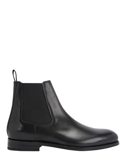 Kurt Geiger London Sloane Leather Chelsea Boots, Black