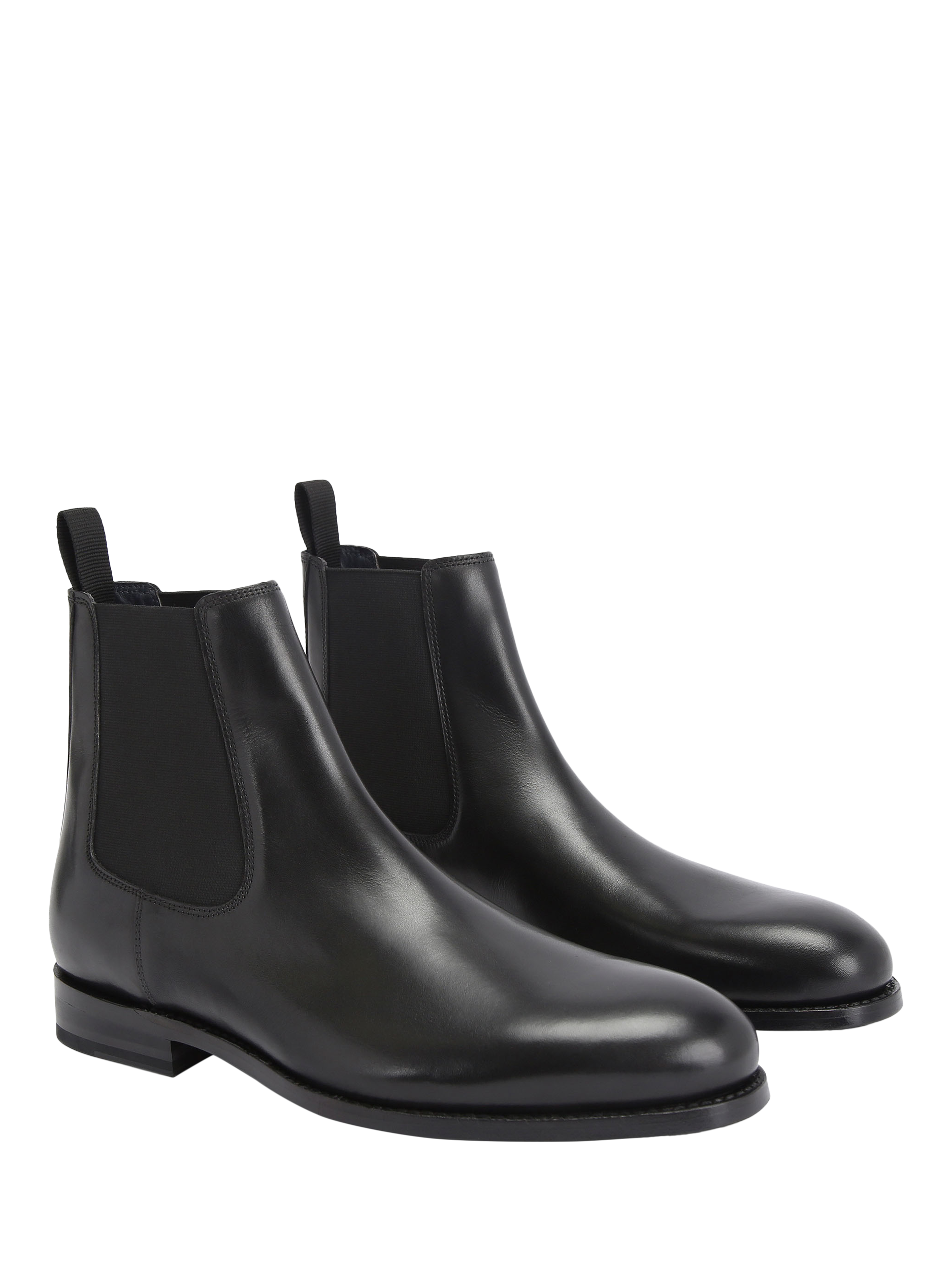 Product image 4 of 4, which shows Kurt Geiger London Sloane Leather Chelsea Boots, Black, 6