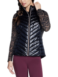 Skechers Women's Go Shield Shine Gilet, Black