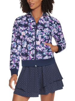 Skechers Women's Misty Reversible Jacket, Blue/Lavender, Blue/Lavender