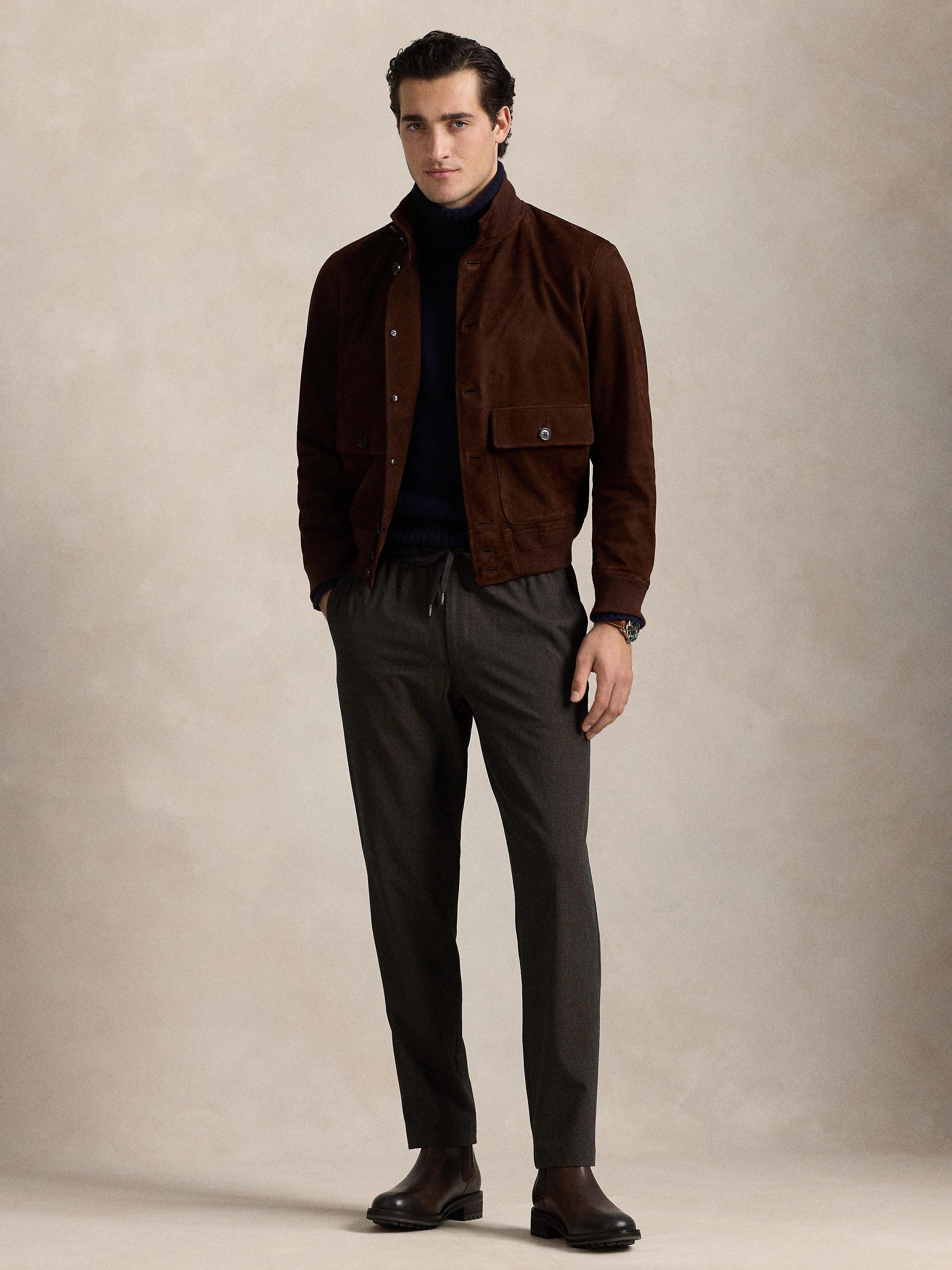Product image 4 of 5, which shows Polo Ralph Lauren Trousers, Brown Glen Plaid, XXL