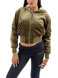 Juicy Couture Rydell Bomber Jacket, Dark Olive