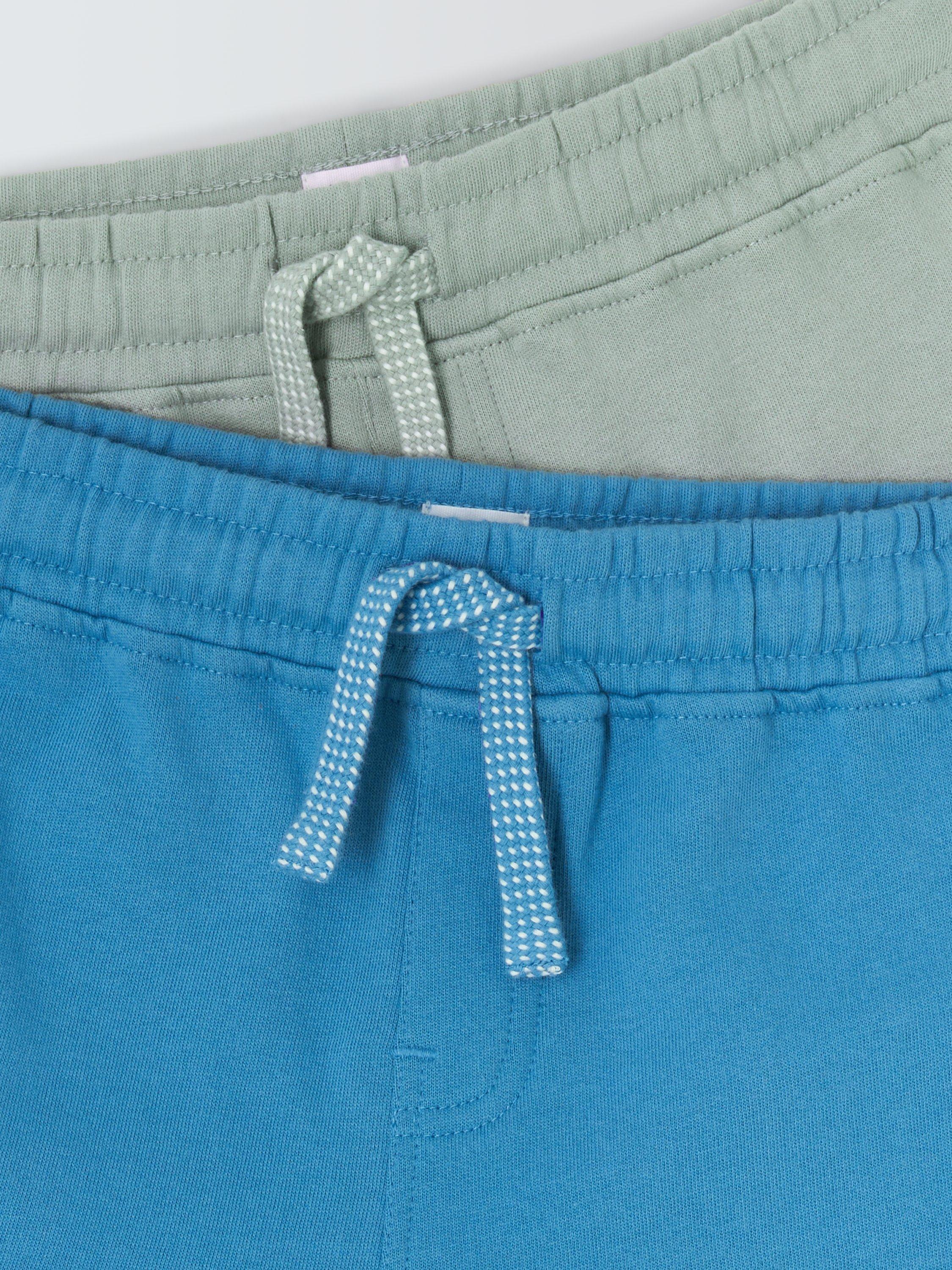 Product image 6 of 7, which shows John Lewis Kids' Jersey Shorts, Pack of 2, Multi, 2 years