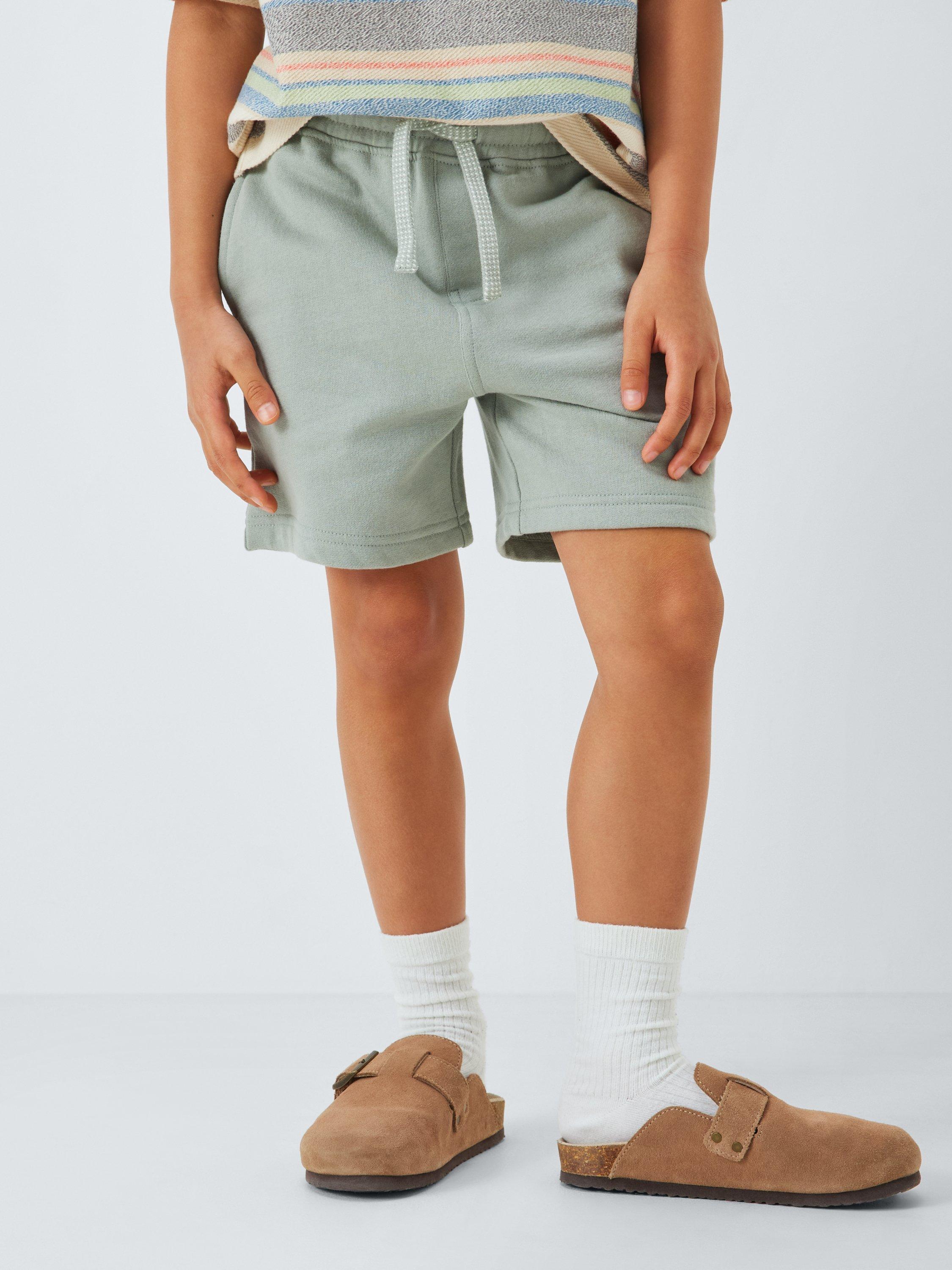 Product image 2 of 7, which shows John Lewis Kids' Jersey Shorts, Pack of 2, Multi, 2 years