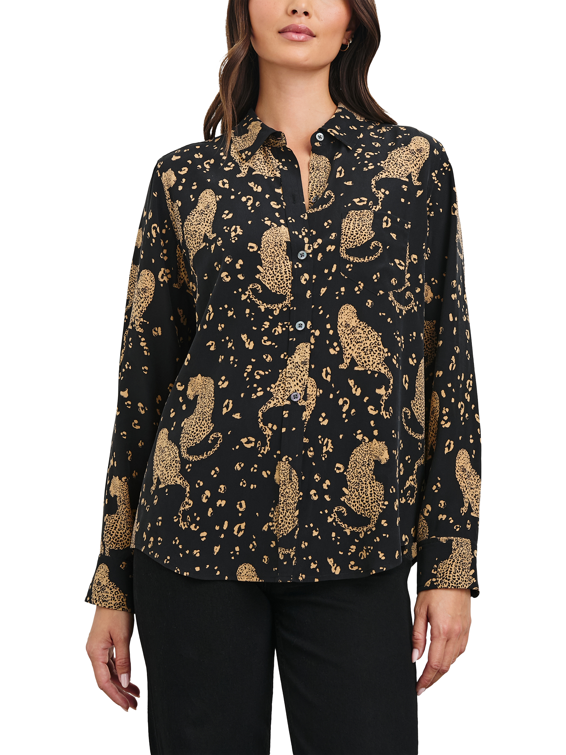 Rails leopard sweater sale