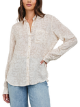 Rails Josephine Shirt, White/Brown