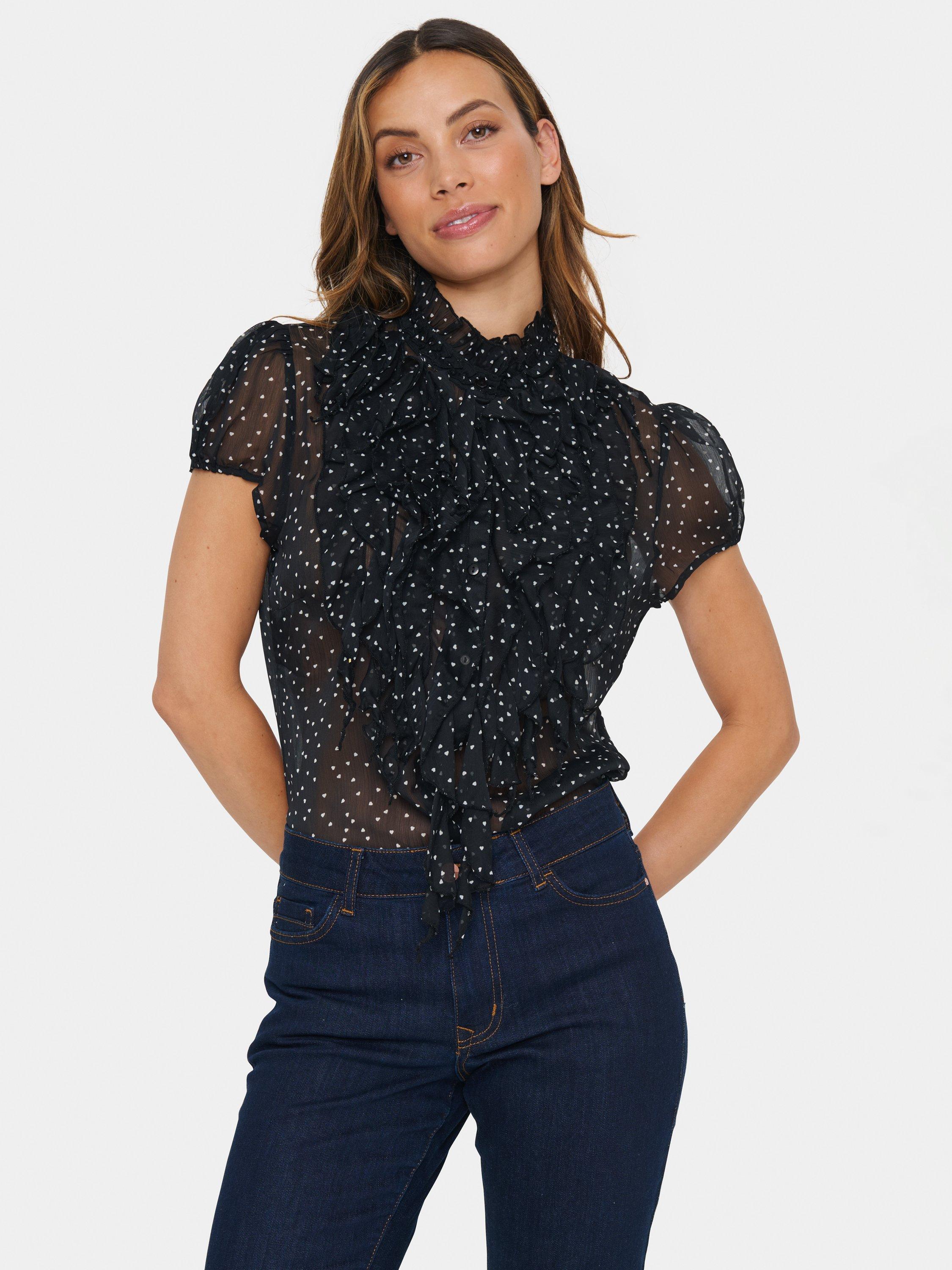 Saint Tropez Lilja Crinkle Shirt
