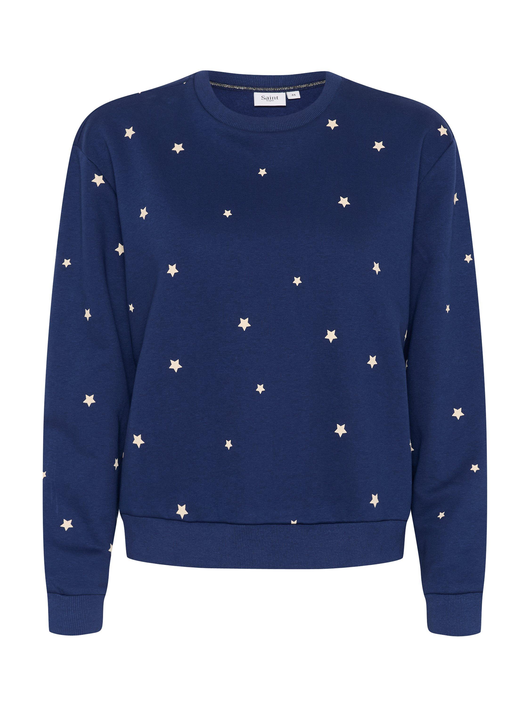 Product image 3 of 4, which shows Saint Tropez Zagna Long Sleeve Jumper, Navy, XL