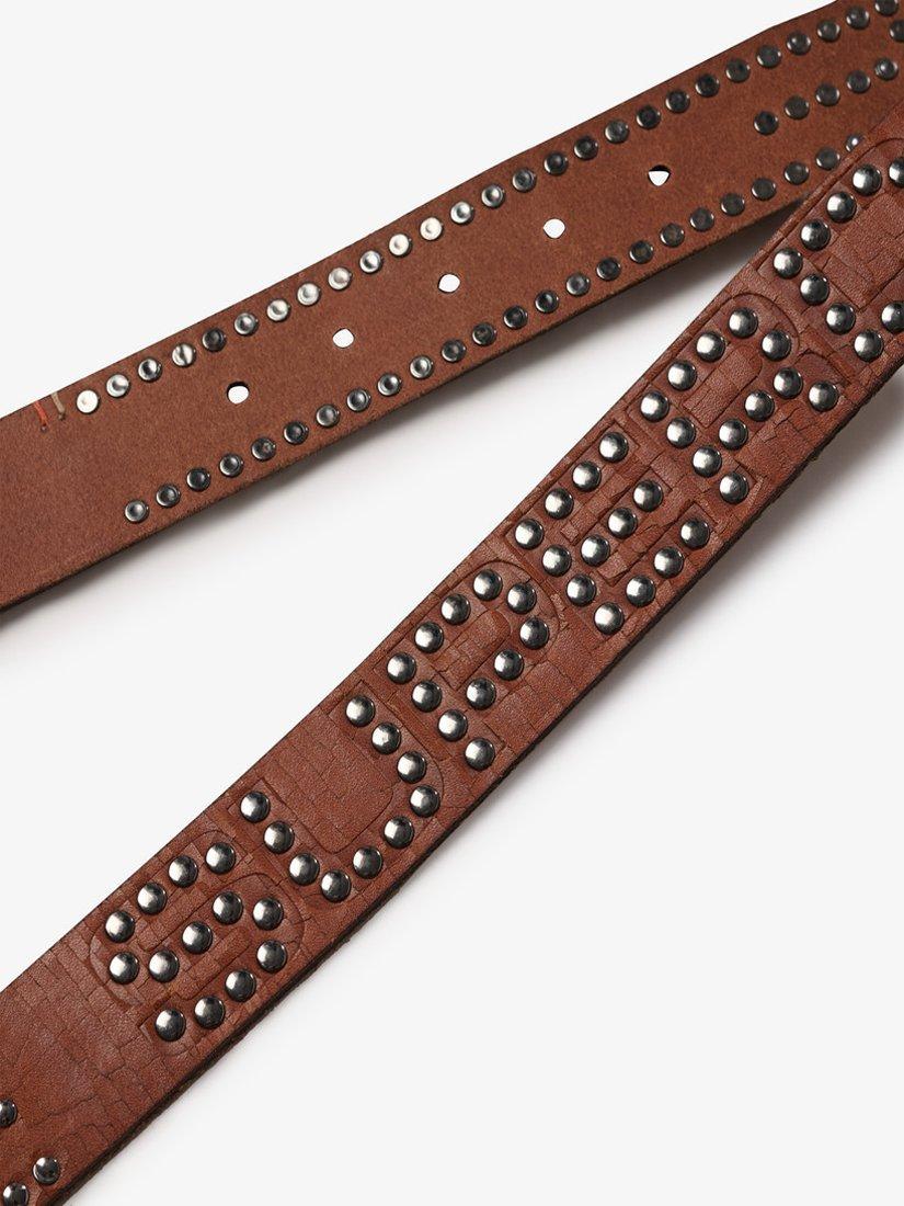 Product image 3 of 5, which shows Superdry Logo Goods Belt, Tan, S