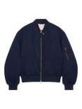 WOOD WOOD Elwyn Bomber Jacket, 7070 Stool Blue