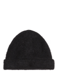 WOOD WOOD Glenn Mohair Wool Blend Beanie, 9999 Black