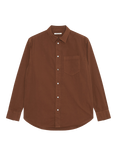 WOOD WOOD Nico Cotton Shirt, 2546 Terra Brown