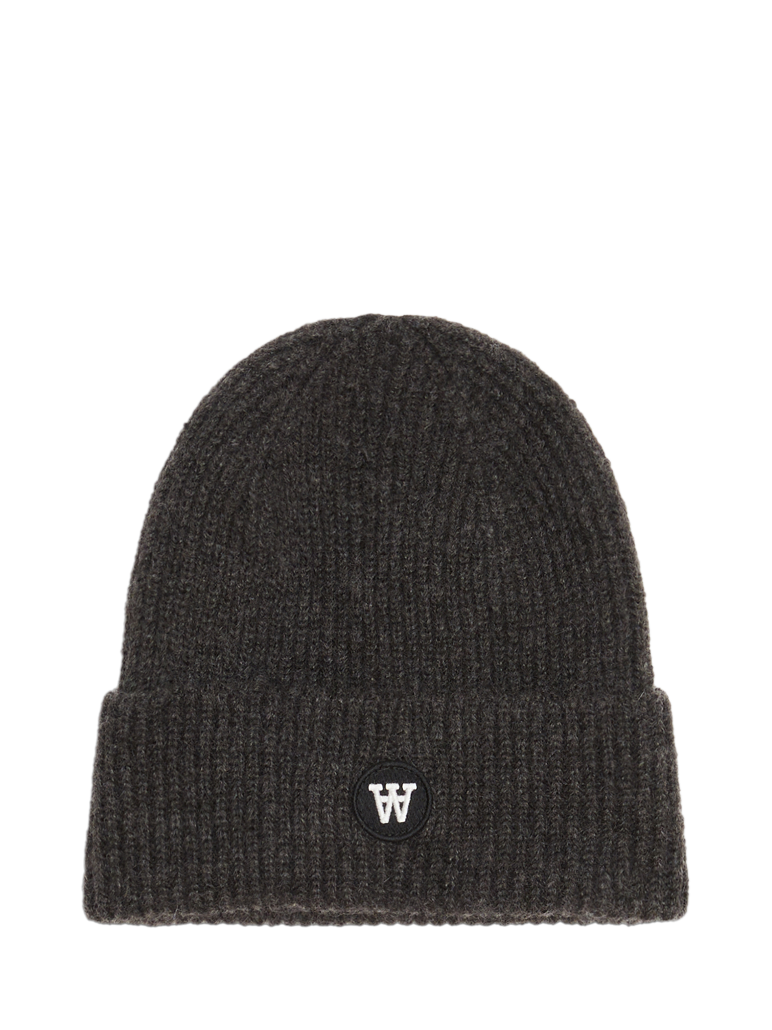 Product image 1 of 2, which shows WOOD WOOD Classic Wool Beanie, 1030 Shadow Side, One Size