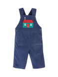 Frugi Baby Durgan Organic Cotton Corduroy Dungarees, Navy, Navy