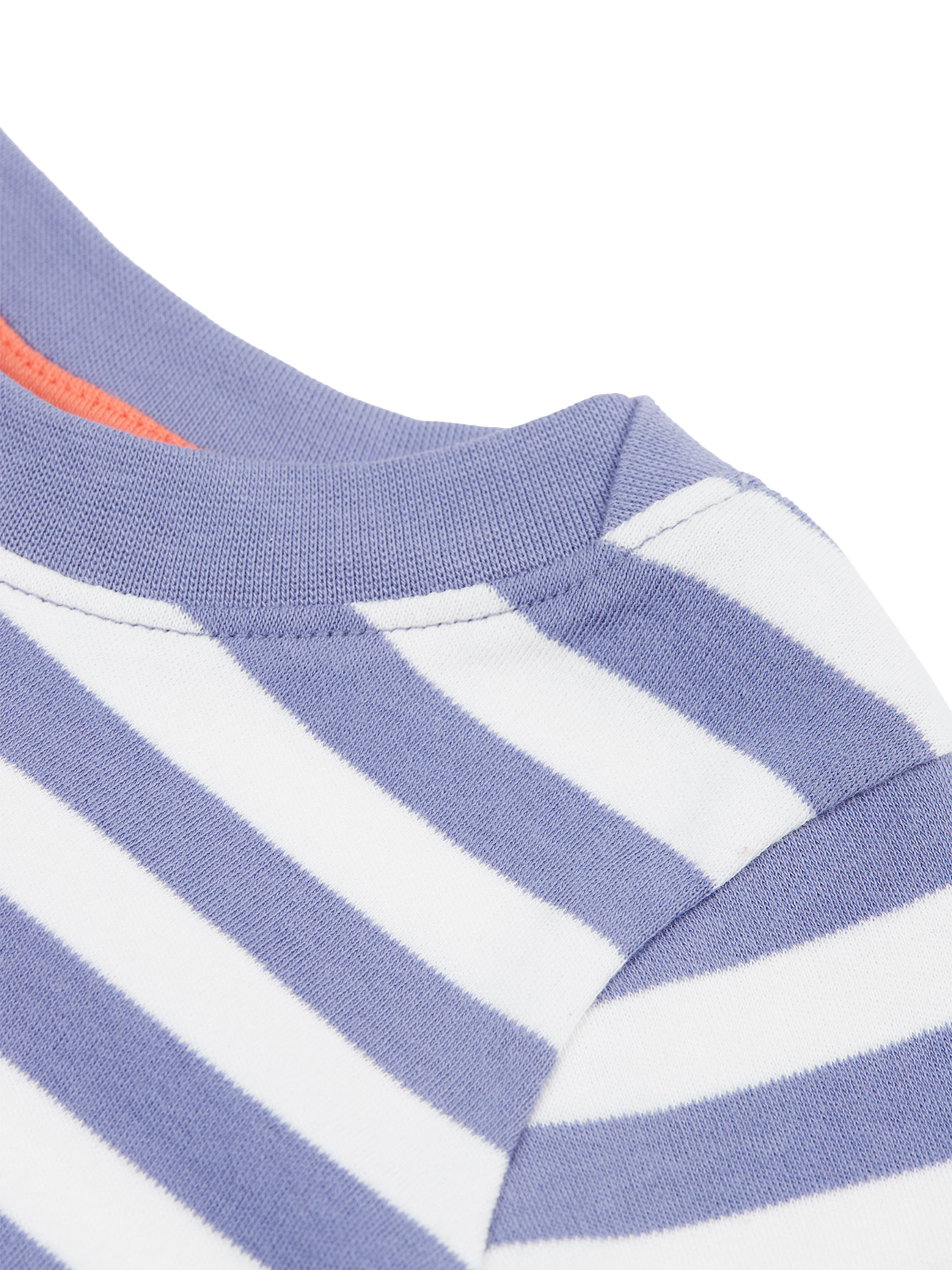 Product image 3 of 4, which shows Frugi Baby Easy On Top, Purple/Multi, 0-3 months