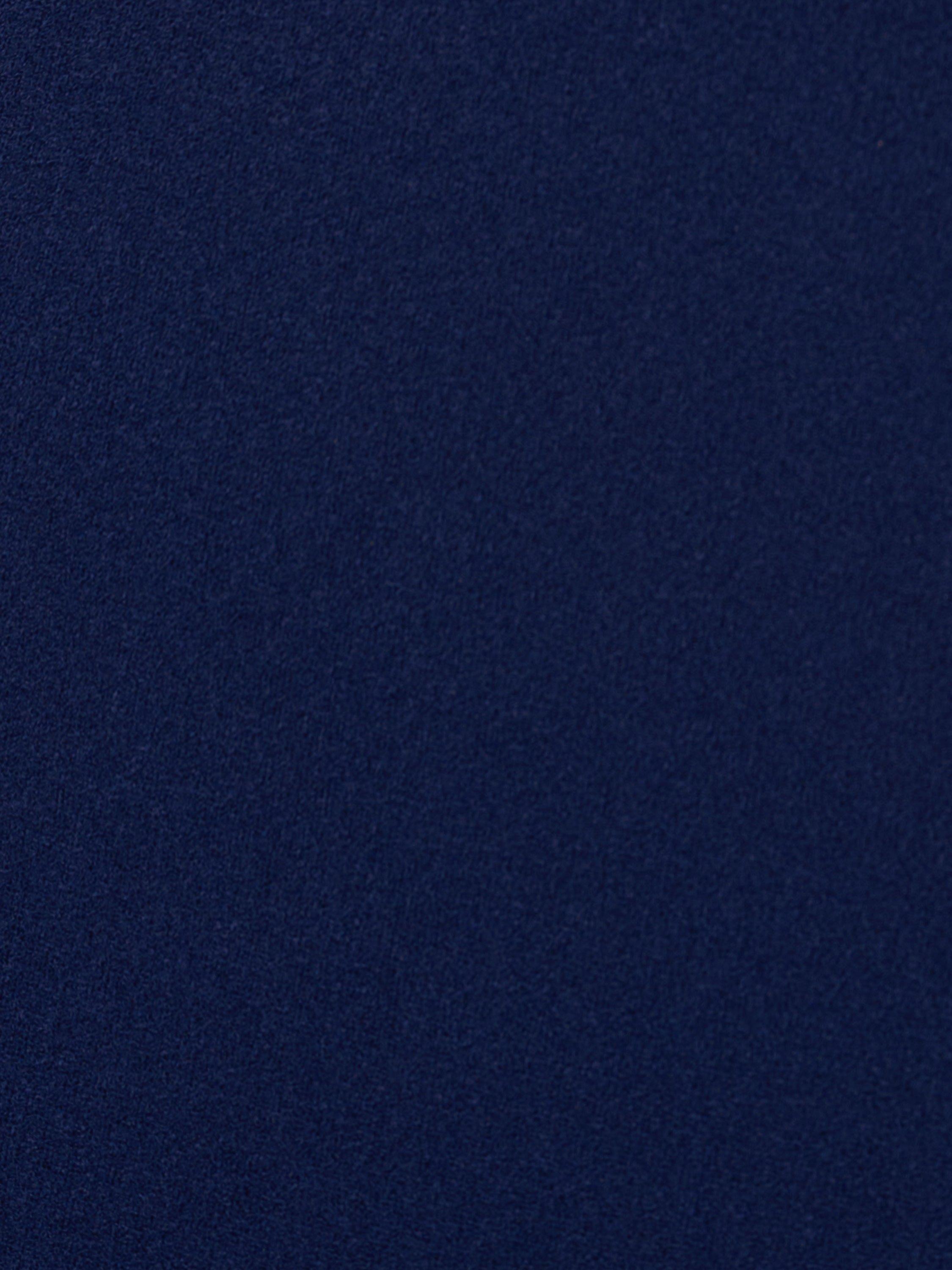 Product image 7 of 7, which shows Adrianna Papell Pearl Knit Jumpsuit, Navy, 6