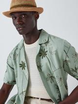 John Lewis Paper Braid Trilby Hat, Natural Multi