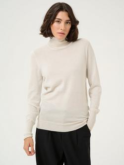 KAFFE Regina Glitter Jumper, Sand Dollar