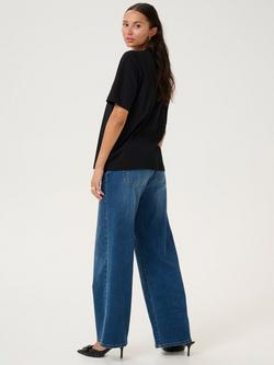 KAFFE Ivana T-Shirt - view 2, Deep Black