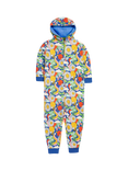 Frugi Kids' Big Snuggle Suit Onesie, Multi