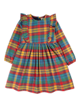 Frugi Kids' Agnes Dress, Multi