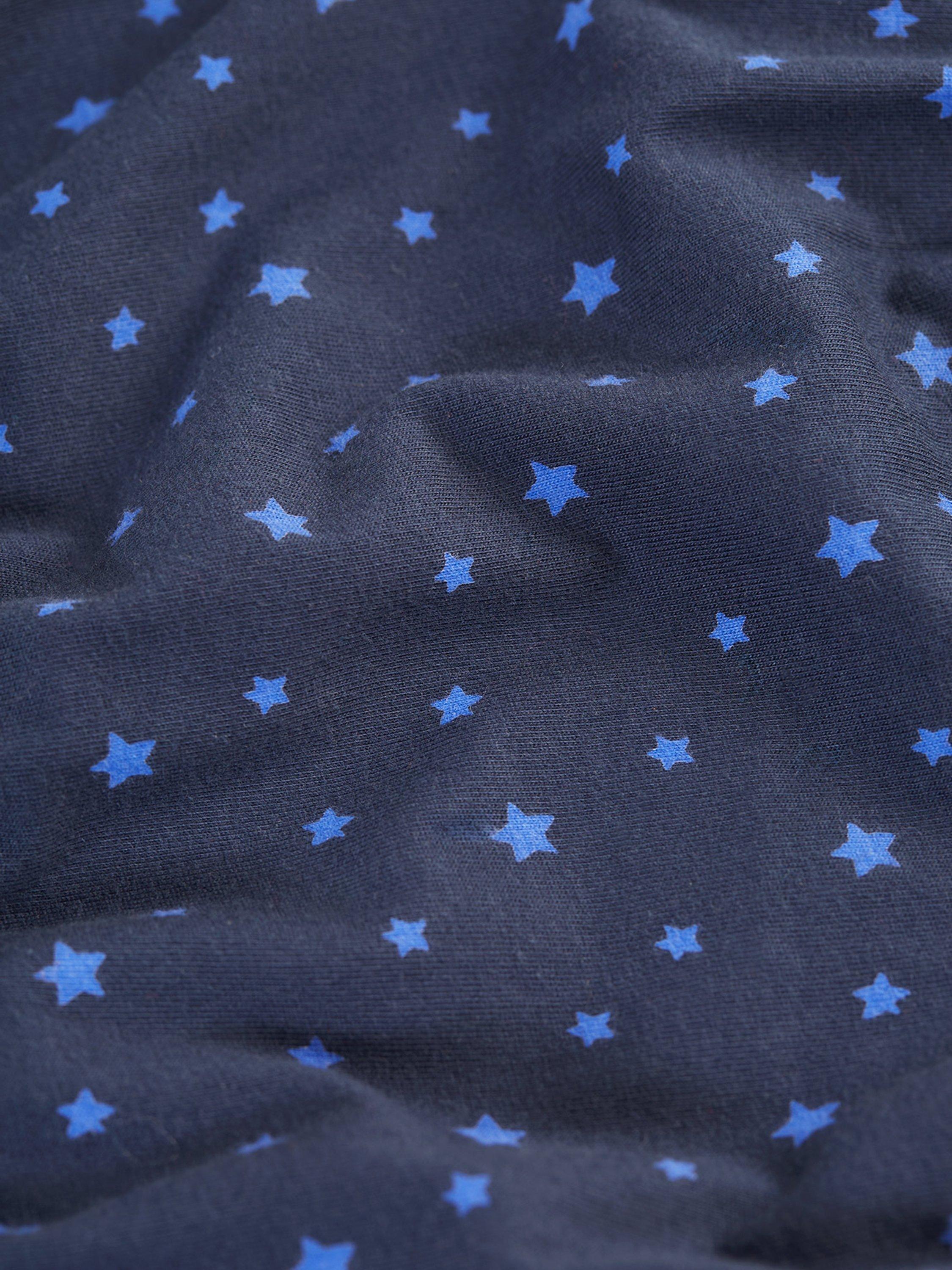 Product image 4 of 4, which shows Frugi Kids' Lorena Jumpsuit, Navy, 12-18 months